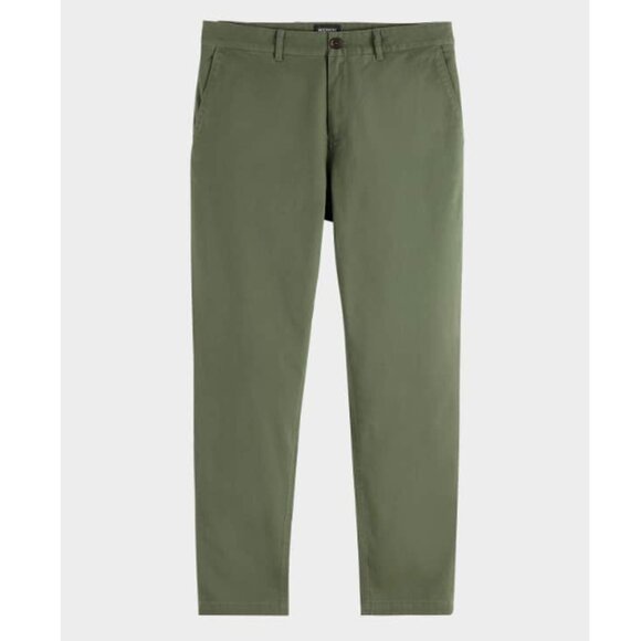 Theory Zaine Classic-Fit Pant in Stretch Cotton Twill - Picture 1 of 8